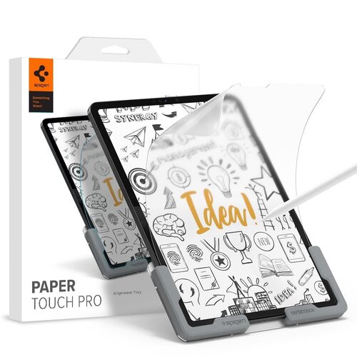 Folia ochronna SPIGEN Paper Touch do Apple iPad Air 4/5/Pro 11 + ramka
