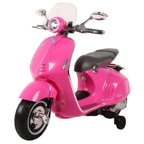 Motorek elektryczny SUN BABY Scooter Vespa Różowy