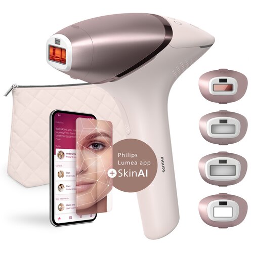 Depilator PHILIPS Lumea 9900 IPL BRI977/00 SenseIQ 450000 impulsów
