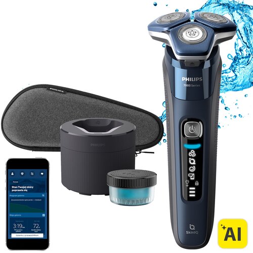 Golarka PHILIPS Seria 7000 S7885/50 SkinIQ Na mokro i sucho