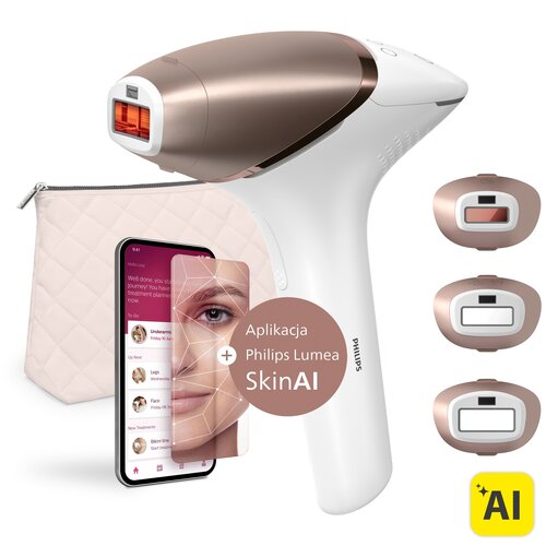 Depilator PHILIPS Lumea 9900 IPL BRI973/00 SenseIQ Czujnik SmartSkin