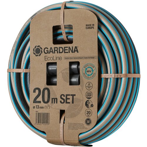 Wąż ogrodowy GARDENA EcoLine zestaw 1/2" 20 m 18931-20