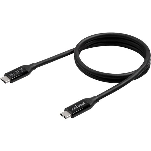 Kabel USB-C - USB-C EDIMAX USB4 Thunderbolt 3 1 m Czarny