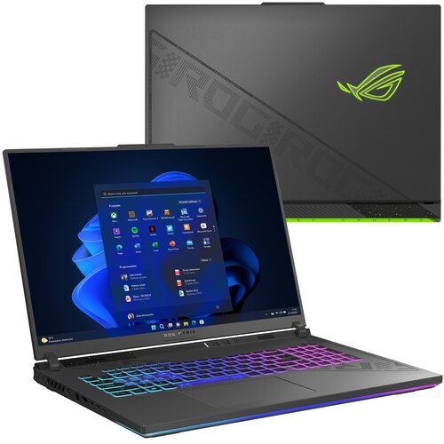 Laptop ASUS ROG Strix G18 G814JI-N6106W 18" IPS 240Hz i9-13980HX 16GB RAM 1TB SSD GeForce RTX4070 Windows 11 Home