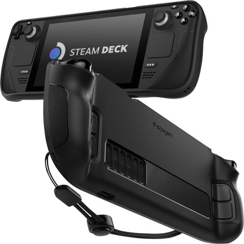 Etui SPIGEN Rugged Armor do Steam Deck/Oled Czarny