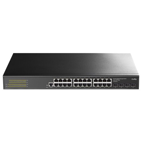 Switch CUDY GS2024S2 Gigabit Ethernet, 24 portów, Zarządzalny