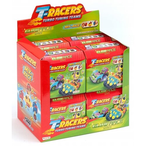 Samochód MAGIC BOX T-Racers Glow Race PTR4D408IN00 (1 samochód)