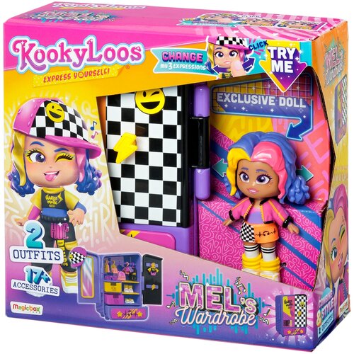 Lalka MAGIC BOX KookyLoos Mel's Wardrobe PKLSP114IN80