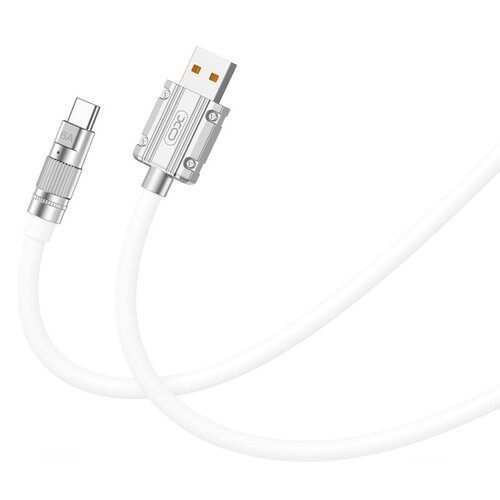 Kabel USB - USB-C XO NB227 6A 1.2 m Biały