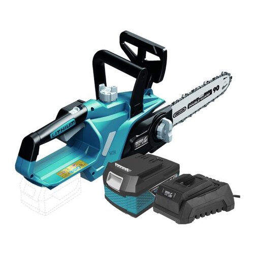 Piła akumulatorowa DEDRA DED7095ML + Akumulator DEDRA DED7034 SAS+ALL 4Ah 18V + Ładowarka DEDRA DED7038 SAS+ALL
