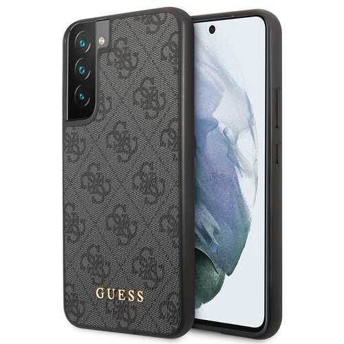 Etui GUESS 4G Metal Gold Logo do Samsung Galaxy S23 Szary