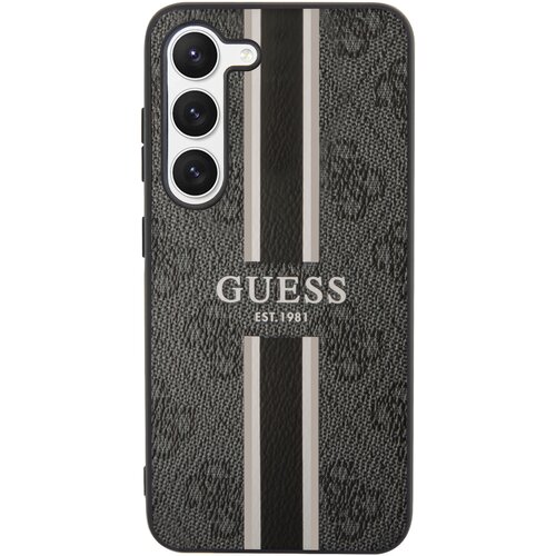 Etui GUESS 4G Printed Stripe do Samsung Galaxy S23 Czarny