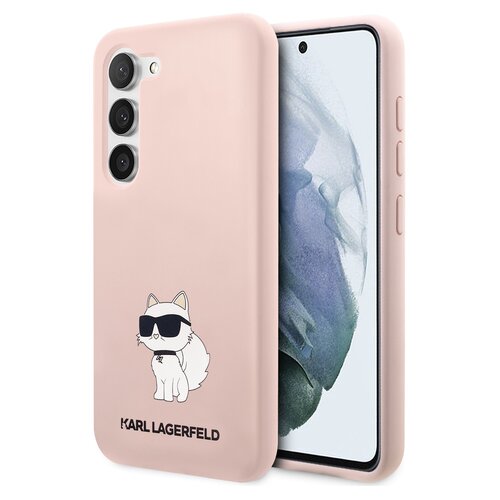 Etui KARL LAGERFELD Silicone Choupette do Samsung Galaxy S23+ Różowy