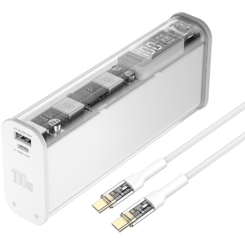 Powerbank 4SMARTS Lucid Block 20000mAh 100W Biały