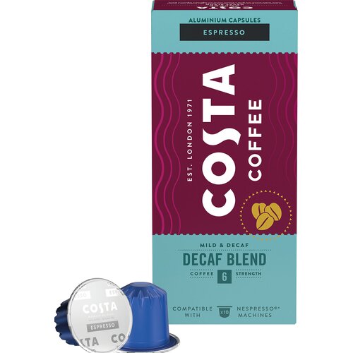 Kapsułki COSTA COFFEE Decaf Blend Espresso