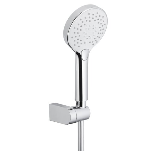 Zestaw prysznicowy punktowy KFA ARMATURA Angelit 841-241-40 Biały-chrom