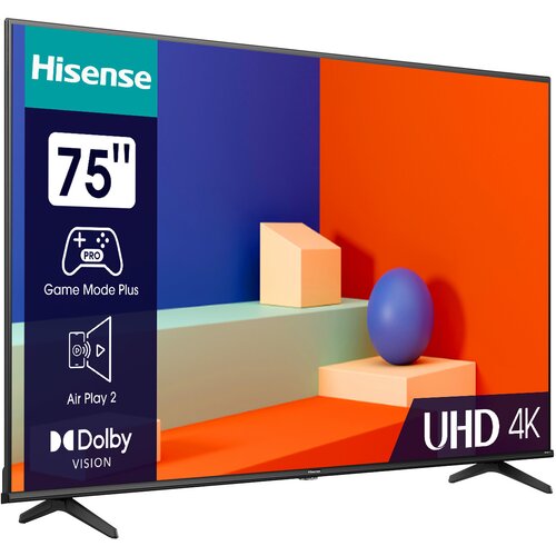 Telewizor HISENSE 75A6K 75" LED 4K VIDAA Dolby Vision