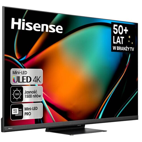 Telewizor HISENSE 65U8KQ 65" MINILED 4K 144 Hz VIDAA Dolby Atmos Dolby Vision HDMI 2.1