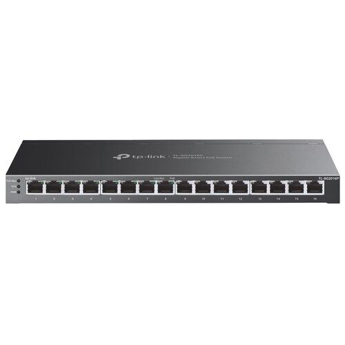 Switch TP-LINK TL-SG2016P Gigabit Ethernet, 16 portów, Funkcja PoE, Zarządzalny