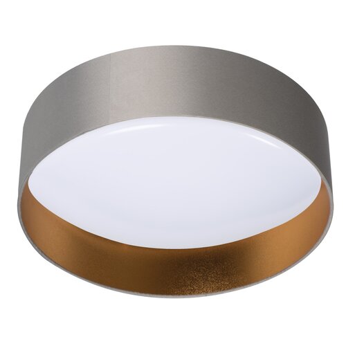 Plafon sufitowy KANLUX Rifa LED 17.5W WW GR/G Szaro-złoty