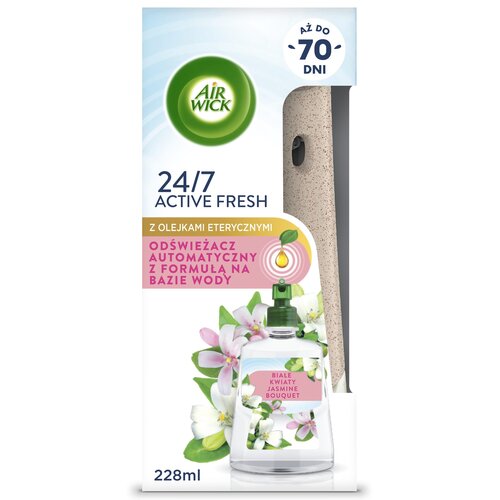 Odświeżacz powietrza AIR WICK 24/7 Active Fresh Białe Kwiaty