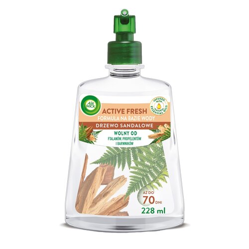 Wkład do odświeżacza powietrza AIR WICK Active Fresh Drzewo Sandałowe 228 ml