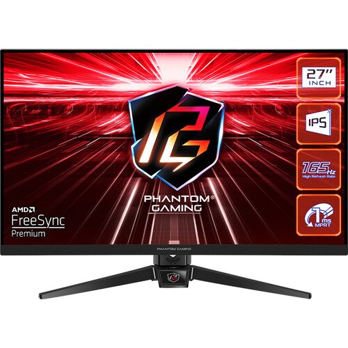 Monitor ASROCK Phantom Gaming PG27FF1A 27" 1920x1080px IPS 165Hz 1 ms [MPRT]