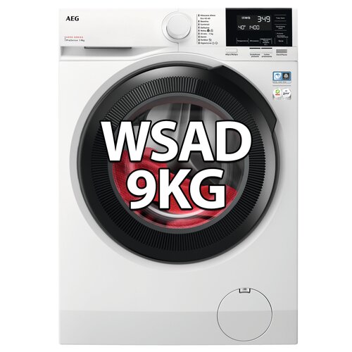 Pralka AEG LFR61944BP ProSense 6000 9kg 1400obr A TimeSave MixLoad 69 min