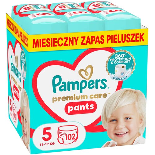 Pieluchomajtki PAMPERS Premium Care Pants 5 (102 szt.)