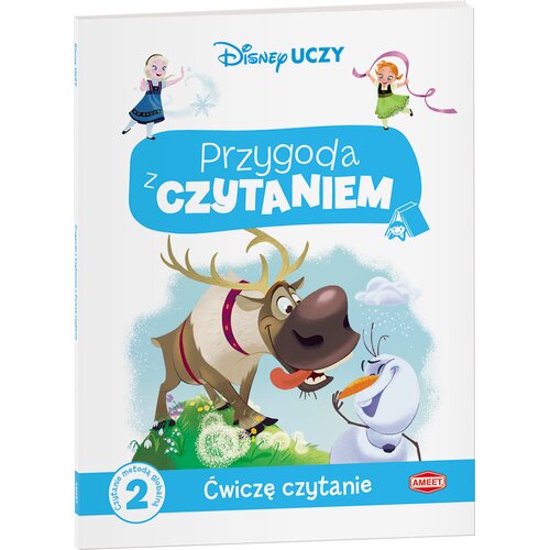 Disney Uczy Kraina Lodu Przygoda z czytaniem Ćwiczę czytanie PCM-9301