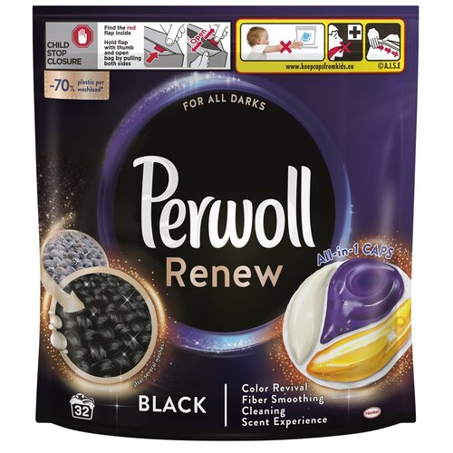 Kapsułki do prania PERWOLL Renew Black - 32 szt.