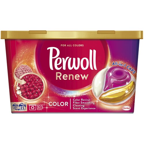 Kapsułki do prania PERWOLL Renew Color - 21 szt.