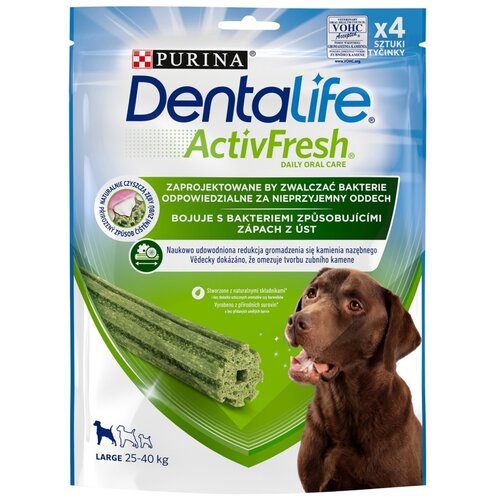 Przysmak dla psa DENTALIFE Activfresh Large 142 g