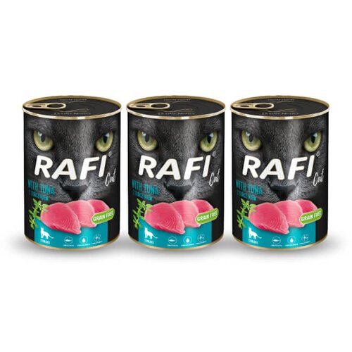 Karma dla kota RAFI Tuńczyk 3 x 400 g