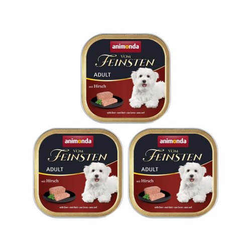Karma dla psa ANIMONDA Vom Feinsten Jeleń 3 x 150 g