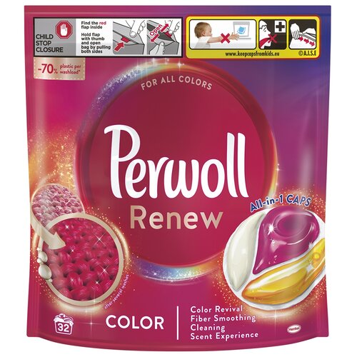 Kapsułki do prania PERWOLL Renew Color 32 szt.