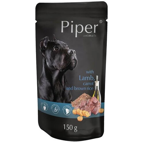 Karma dla psa PIPER Animals Jagnięcina z marchewką i ryżem 150 g