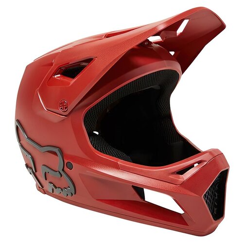 Kask rowerowy FOX Rampage Czerwony MTB (rozmiar S)