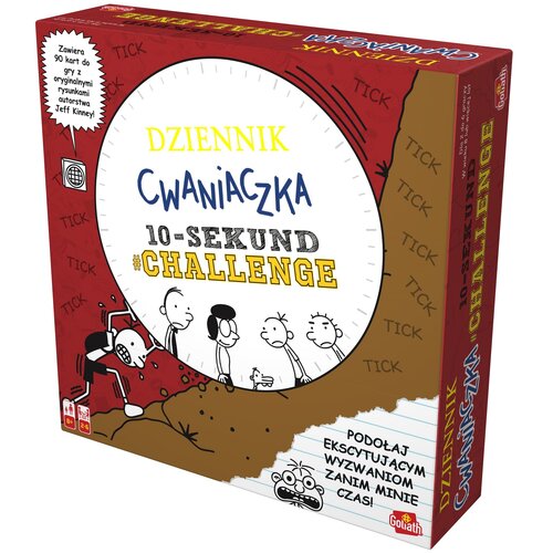 Gra planszowa GOLIATH Dziennik Cwaniaczka 10 sekund Challenge 919495