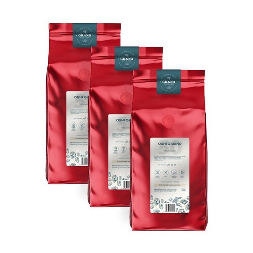 Kawa ziarnista GRANO TOSTADO Ogni Giorno Arabica 3 x 1 kg