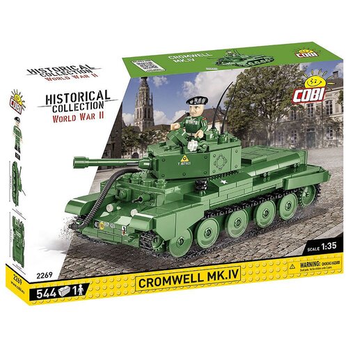 Klocki plastikowe COBI Historical Collection World War II Cromwell Mk.IV COBI-2269