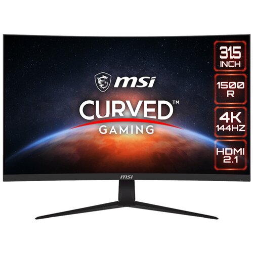 Monitor MSI G321CU 31.5" 3840x2160px 144Hz 1 ms Curved