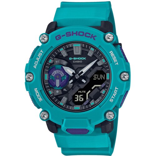 Zegarek sportowy CASIO G-Shock Orginal GA-2200-2AER Niebieski