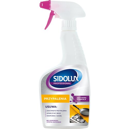 Płyn do czyszczenia przypaleń SIDOLUX Professional 500 ml