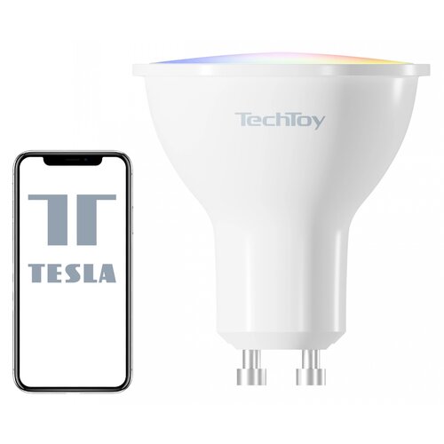 Inteligentna żarówka LED TESLA TSL-LIG-GU10 4.5W GU10 Wi-Fi/Bluetooth