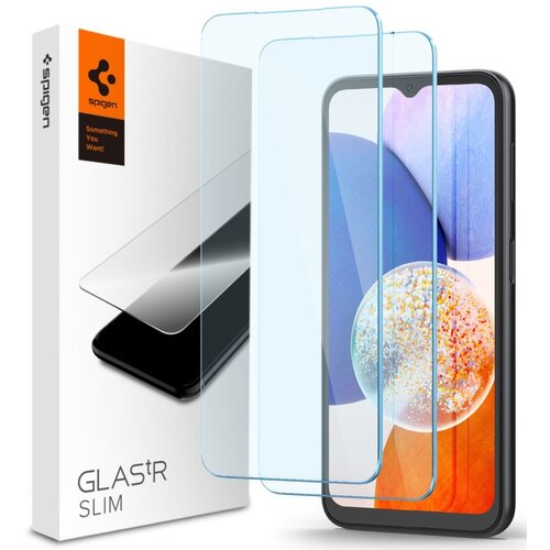 Szkło hartowane SPIGEN Alm Glas.Tr Slim do Samsung Galaxy A14 4G/5G (2szt.)