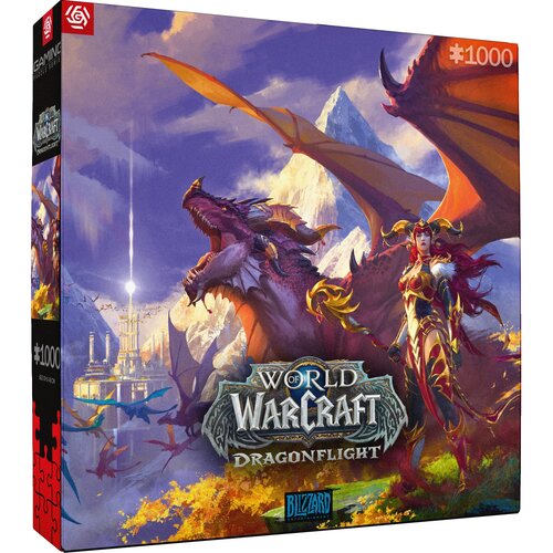 Puzzle CENEGA Gaming: World of Warcraft Dragonflight Alexstrasza (1000 elementów)