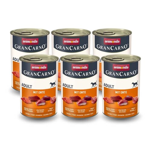 Karma dla psa ANIMONDA GranCarno Kaczka 6 x 400 g