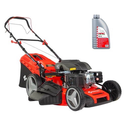 Kosiarka spalinowa GREENSO D53-GT225 Ducar DV225 z napędem + Olej do kosiarki NAC SAE 30 1000 ml