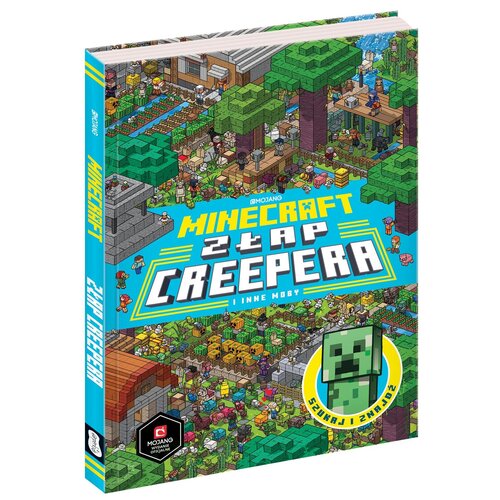 Książka Minecraft Złap Creepera i inne Moby Stephanie Milton Thomas McBrien (twarda okładka)